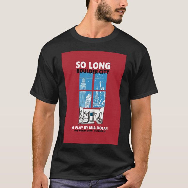 T-shirt LA LA LAND SO LONG BOULDER CITY Poster (Devant)