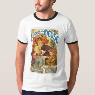T-shirt La la Meuse (bière de Mucha - de Bieres De de la