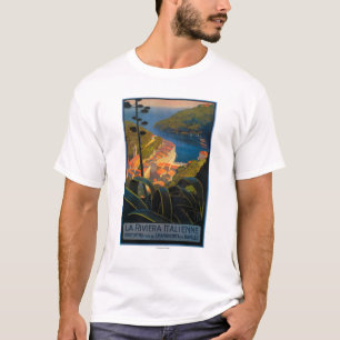 T-shirt La la Riviera Italienne