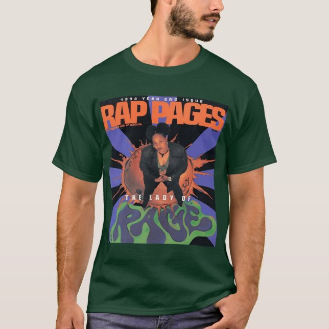 T-shirt La Lady Of Rage Boy rétro (Devant)