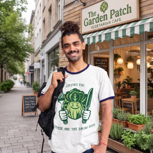T-shirt La Laitue Mange, Ce Sont Les Jours De Salade