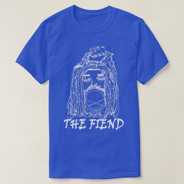 T-shirt La lanterne de tête blanche (Design devant)