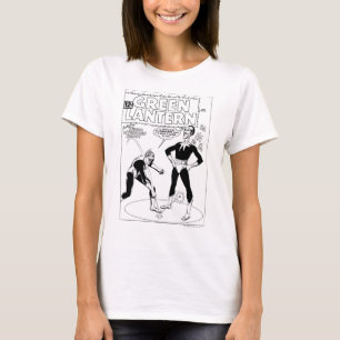 T-shirt La lanterne verte enlève l'anneau, noir et blanc