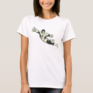 T-shirt La lanterne verte poinçonne la grunge