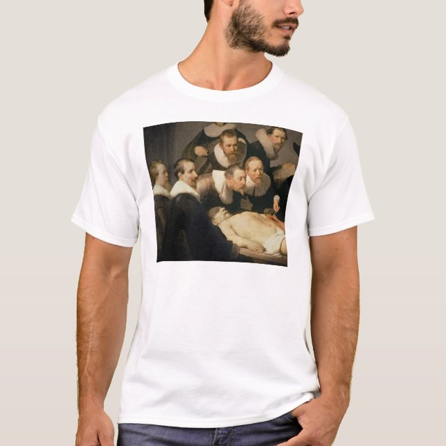 T-shirt La leçon d'anatomie de Dr. Nicolaes Tulp, 1632 (Devant)