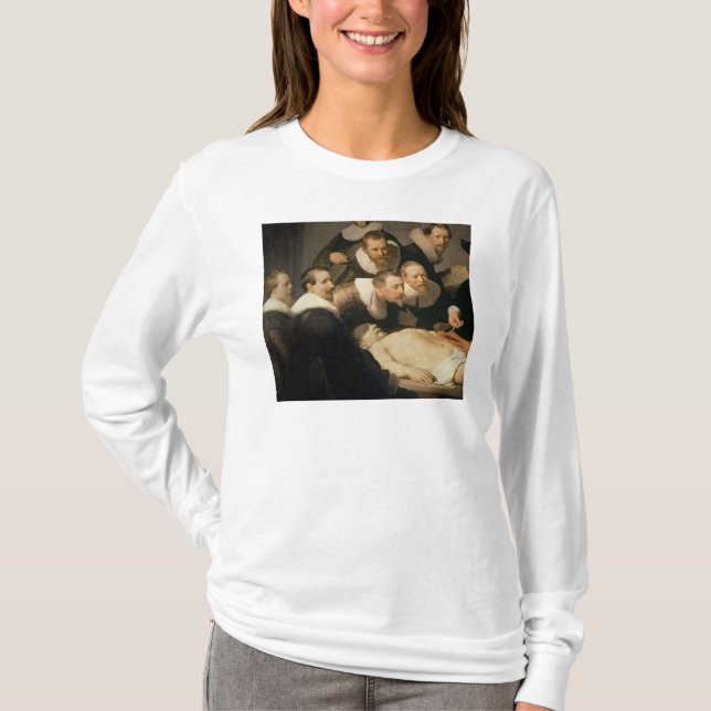T-shirt La leçon d'anatomie de Dr. Nicolaes Tulp, 1632 (Devant)