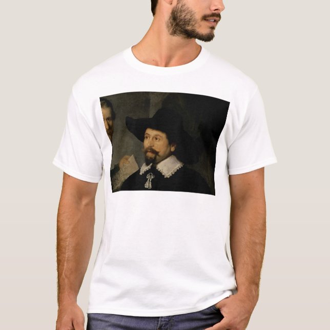 T-shirt La leçon d'anatomie de Dr. Nicolaes Tulp, 1632 2 (Devant)