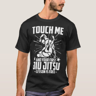 T-shirt La Leçon Du Jiu Jitsu Est Libre Bjj Brésilien