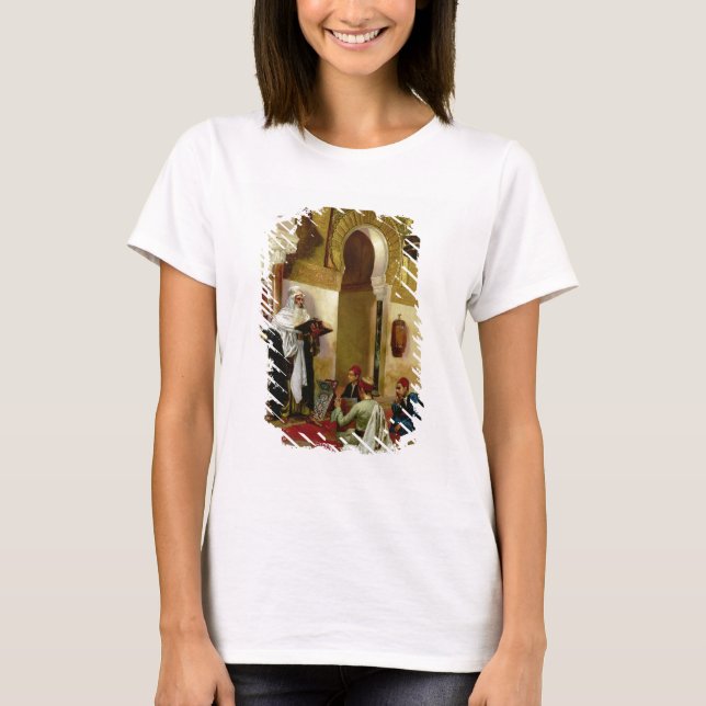 T-shirt La leçon (huile sur toile) (Devant)