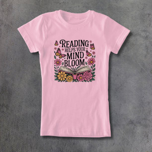 T-Shirt La lecture aide à votre épanouissement mental