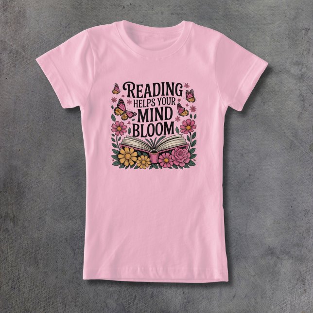 T-Shirt La lecture aide à votre épanouissement mental (Créateur téléchargé)