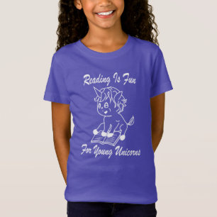 T-Shirt La Lecture Est Amusante Pour Les Jeunes Unicornes 