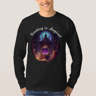 T-shirt La lecture est Bibliothécaire professeur ver de bi