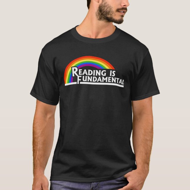 T-shirt La lecture est fondamentale (Devant)