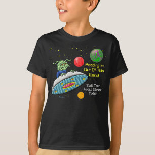 T-shirt La lecture est hors de ce monde