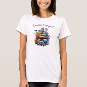 T-shirt La lecture est magique