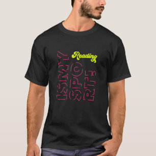 T-shirt La lecture est mon livre de sport et professeur