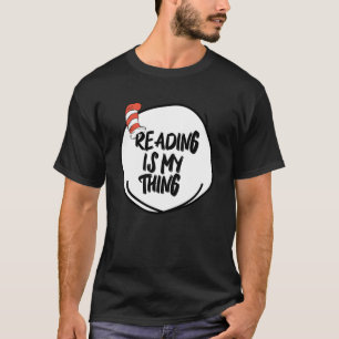 T-shirt La lecture est mon truc Bookworm Lecture livre