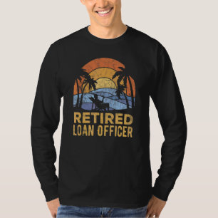 T-shirt La légende a pris sa retraite Officier de crédit
