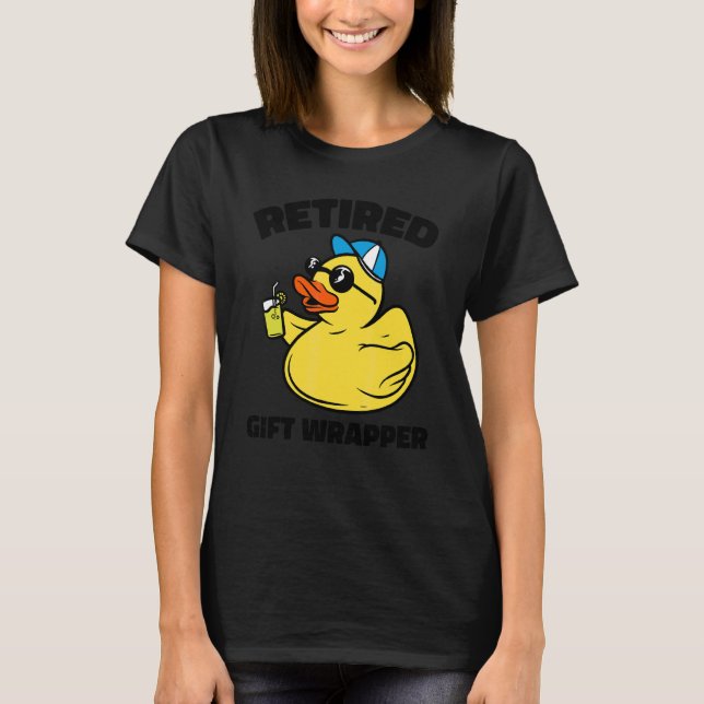 T-shirt La légende a pris sa retraite Wrapper 1 (Devant)