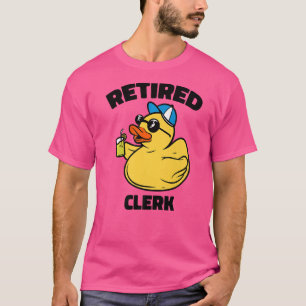 T-shirt La Légende A Retiré Clergyman