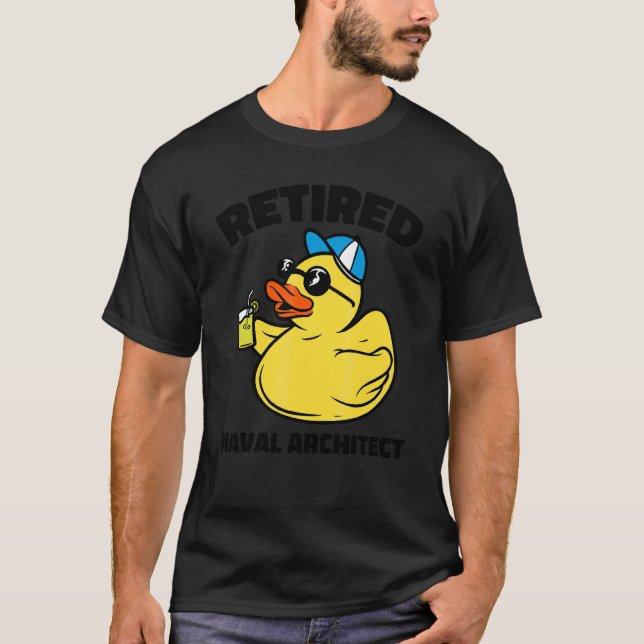 T-shirt La légende a retiré l'architecte naval 1 (Devant)