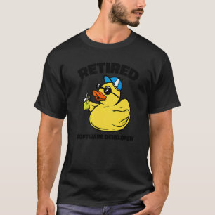 T-shirt La légende a retiré le développeur de logiciels  