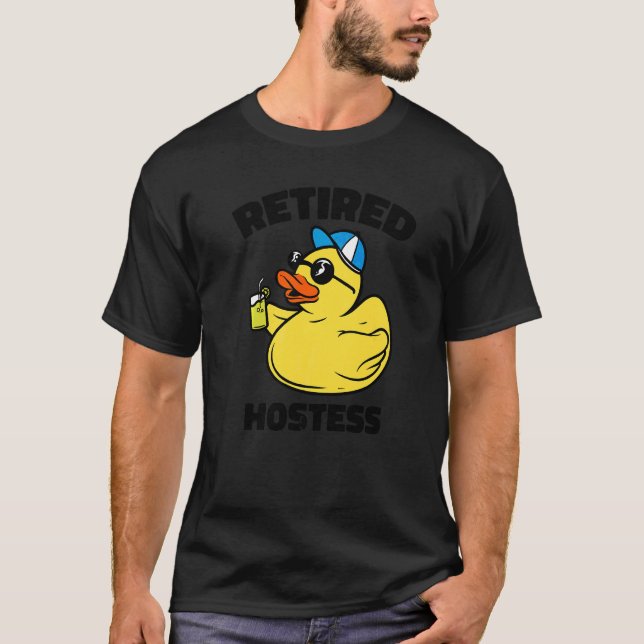 T-shirt La légende a retiré l'hôtesse   (Devant)