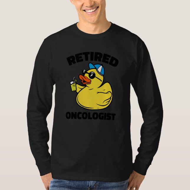 T-shirt La légende a retiré l'oncologue  1 (Devant)