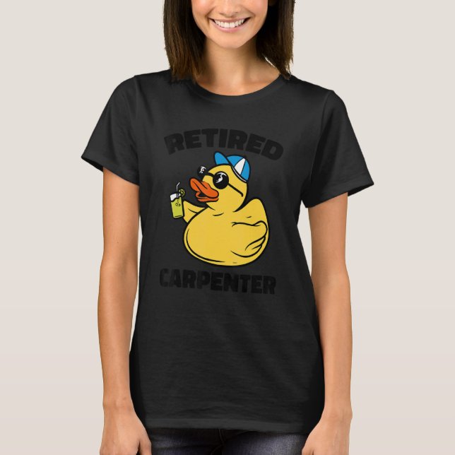 T-shirt La Légende A Retraité Carpenter (Devant)