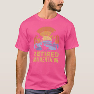 T-shirt La Légende A Retraité Comédien