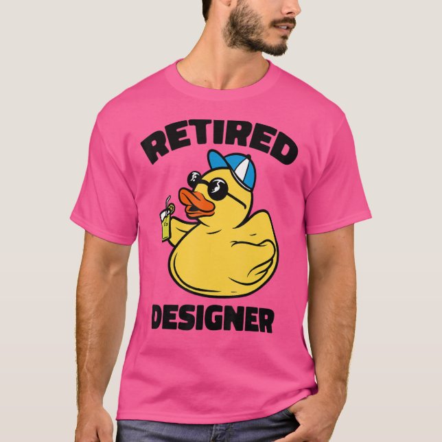 T-shirt La Légende A Retraité Designer (Devant)
