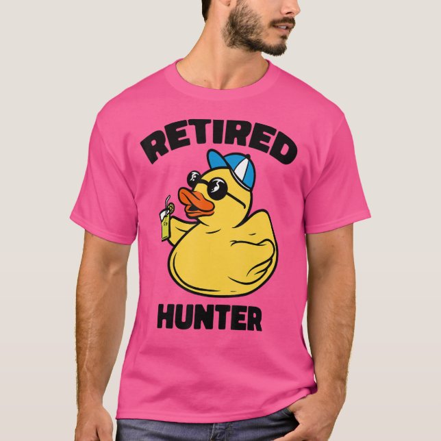T-shirt La Légende A Retraité Hunter (Devant)