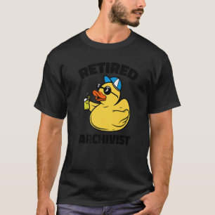 T-shirt La Légende A Retraité L'Archiviste 1