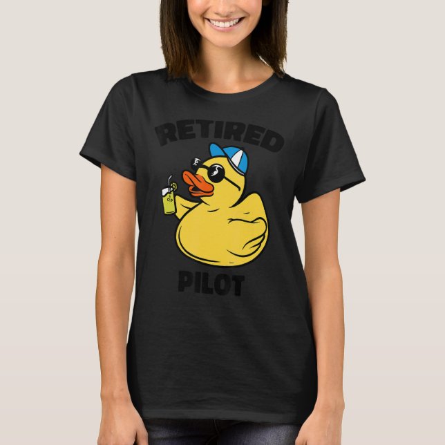 T-shirt La Légende A Retraité Pilote (Devant)