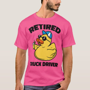 T-shirt La Légende A Retraité Un Chauffeur De Camion