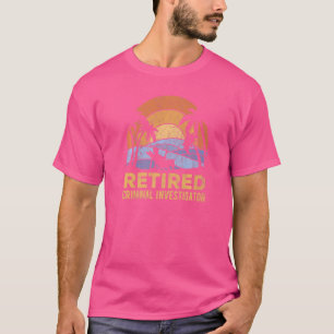 T-shirt La Légende A Retraité Un Technicien De Scène Crimi
