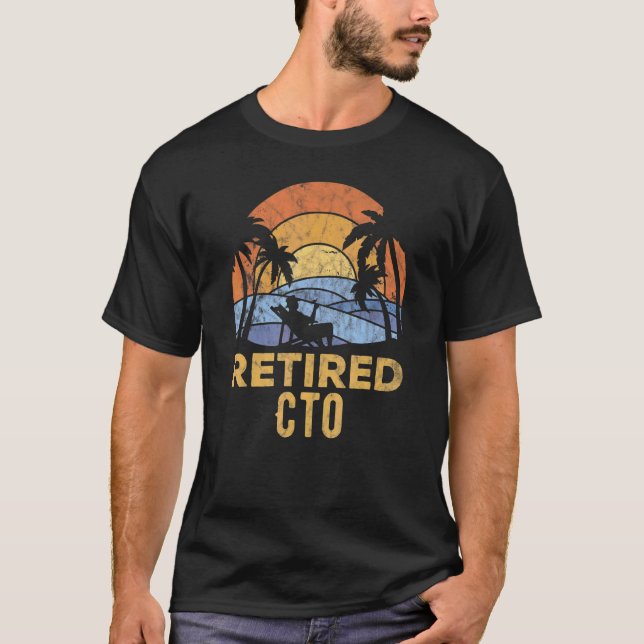 T-shirt La légende de l'agent de circulation à la retraite (Devant)