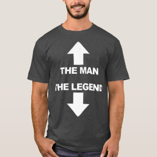T-shirt La légende de manhe Humour Adulte Drôle