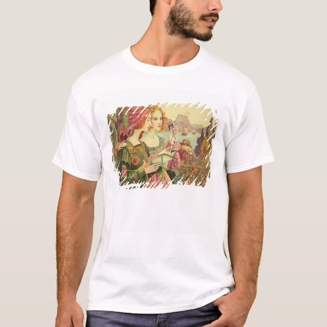 T-shirt La légende d'or, 1897, de "L'Estampe Moderne", (Devant)