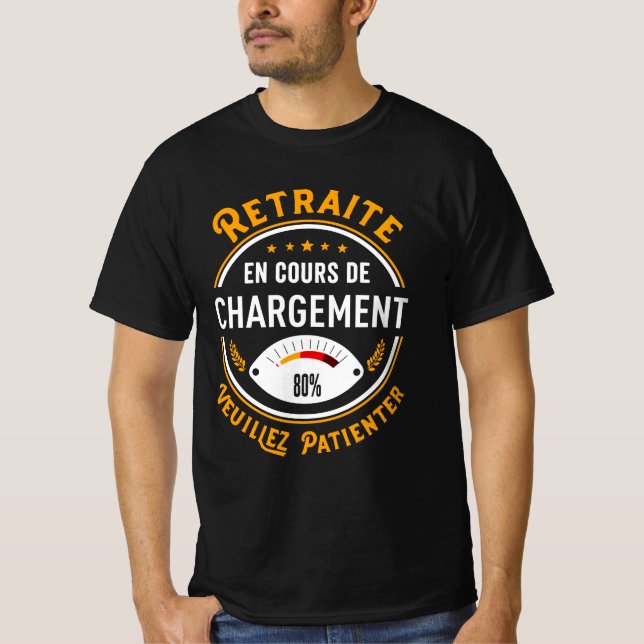 T-shirt La Légende Prend Sa Retraite 2026 (Devant)