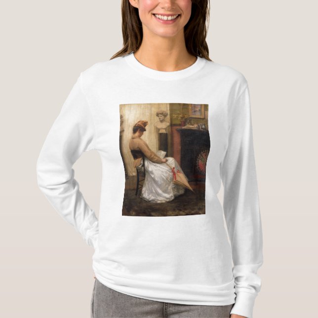 T-shirt La lettre (Devant)