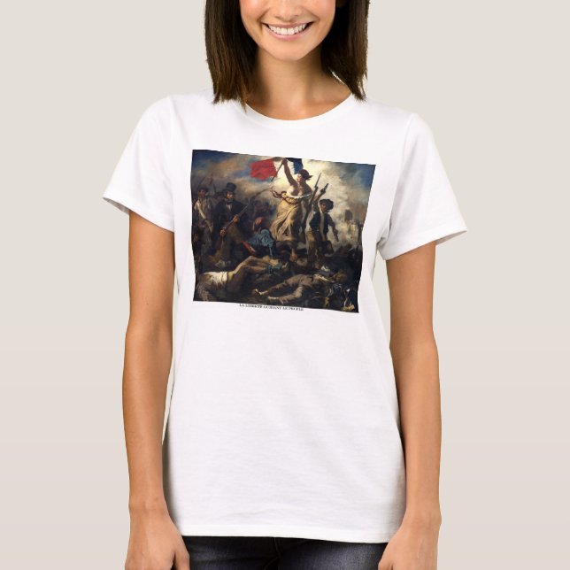 T-shirt La liberté à la tête du peuple (Devant)