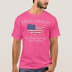 T-shirt La Liberté D'Expression Est Le Premier Amendement