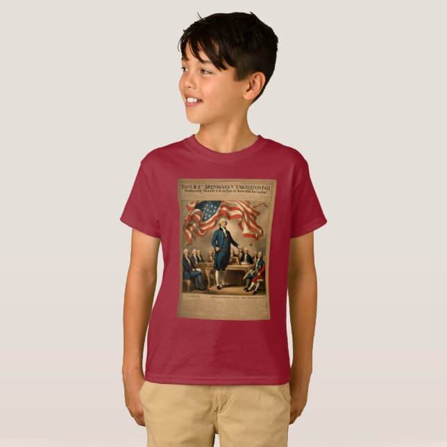T-shirt La Liberté Édité (Devant entier)