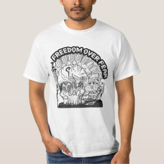 T-shirt La liberté face à la peur