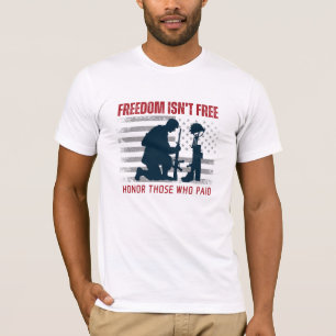 T-shirt La liberté n'est pas gratuite – Honorez ceux qui o
