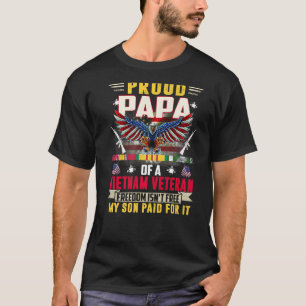 T-shirt La liberté n'est pas la liberté du Papa Fière du V