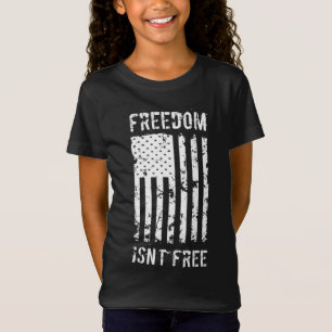 T-Shirt La liberté n'est pas le drapeau américain patrioti