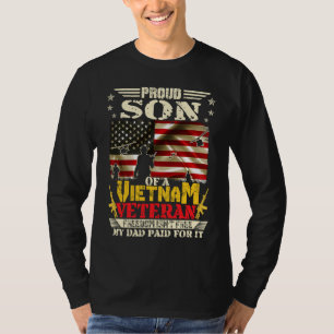 T-shirt La liberté n'est pas le fils libre d'un vétéran du